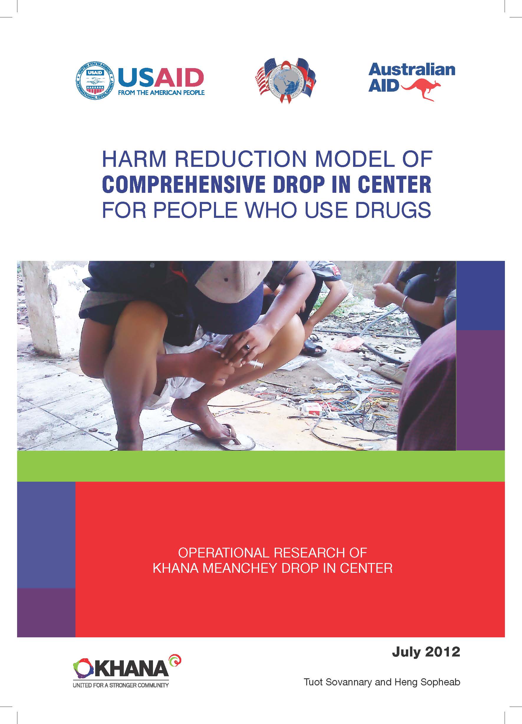 Harm Reduction Model of Comprehensive Drop-in Center for People who use drugs