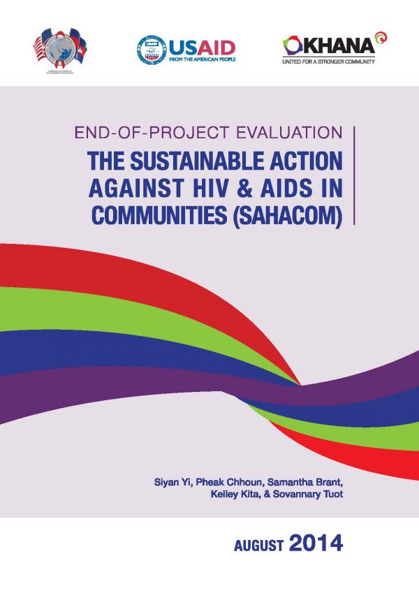 End-of-Project Evaluation: The sustainable action against HIV&AIDS in Communities (SAHACOM)